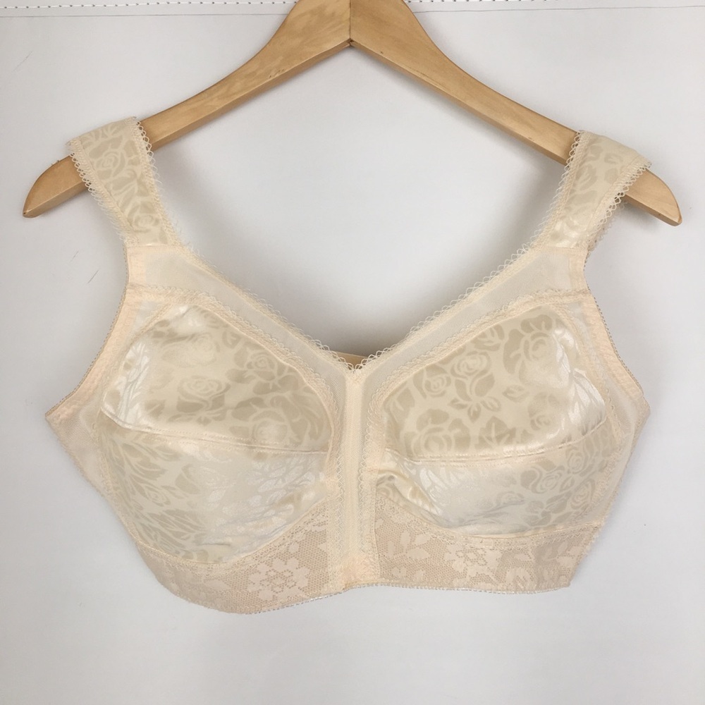 Playtex 18 Hour Ultimate Shoulder Comfort Bra Side & Back Smoothing Sz 36D NEW